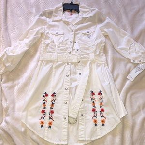 guess embroidered dress!